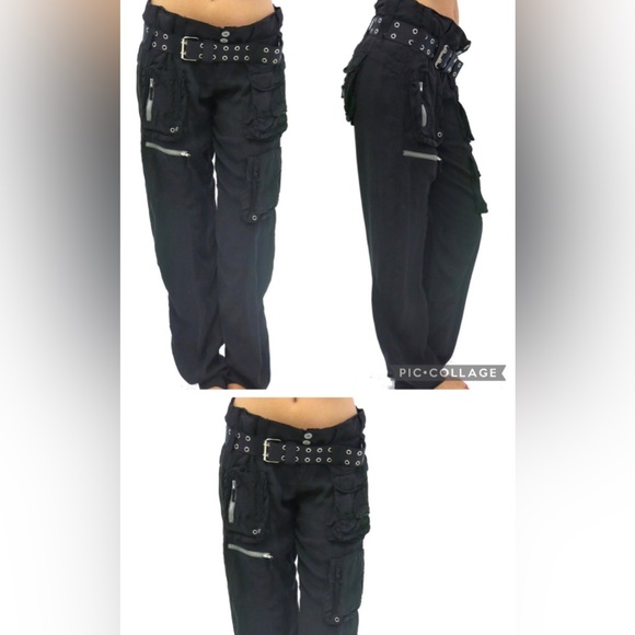 Johnny Was cargo pants too big for me - Picture 1 of 5